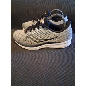 Saucony Women's Ride 13 Sneakers Black/Gray Size 8.5